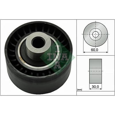Schaeffler Ina Geleiderol, distributieriem INA 532 0473 10