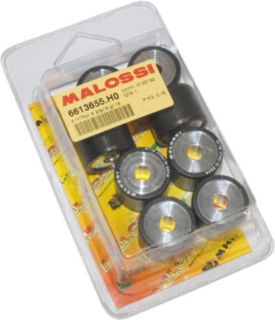 malossi variatorrol voor scooter gilera 800 gp 2008 tot 2013 25x19 19grs / 6613655.h0 nieuw