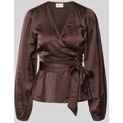 Blouse met viscose, model 'Bibbim'