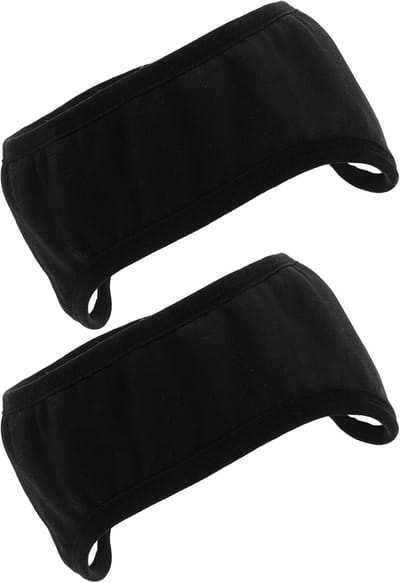 Geluiddempende Slaap Oorkappen - Oorkappen Slaapmasker - Rustgevende Slaap - Verstelbare Hoofdband - 165 x 165 x 113 cm - Zwart