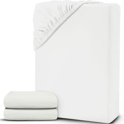 DailySupplies® Matrasovertrek 160x200 - Dekbedovertrek - Hoeslaken - Matrasbeschermer - Extra Zacht - Wit