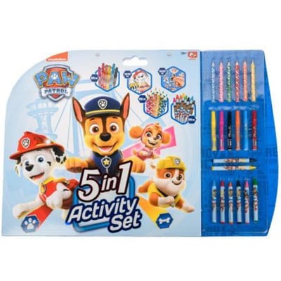 Paw Patrol - Hobbypakket - 5-in-1 Kleurset - 113 delig - 52x38 cm