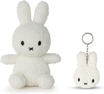 Nijntje Teddy Wit Bundel - knuffel en sleutelhanger