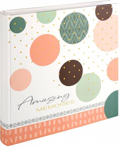 walther design - MX-485-R - Amazing Memories - Fotoalbum - 30x30 cm - 100 pagina's - Zalm