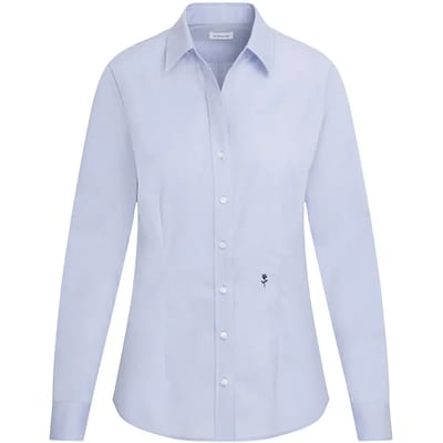 Damesblouse met lange mouwen Seidensticker Slim Fit 1/1 Kent