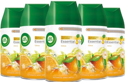 Air Wick Navulling Essential Oil Citrus 5 x 250 ml Voordeelverpakking