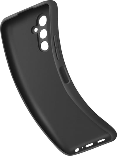 Bigben Connected, Siliconen hoesje Geschikt voor Samsung Galaxy A25 Soft Touch, Zwart