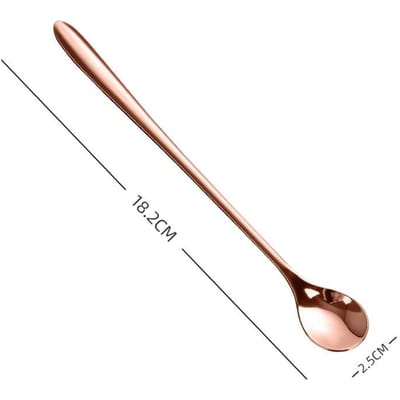 304 Roestvrij Staal Lange Steel Koffielepel IJs Dessert Thee Roeren Voor Picknick Keukenaccessoires Bar Tools