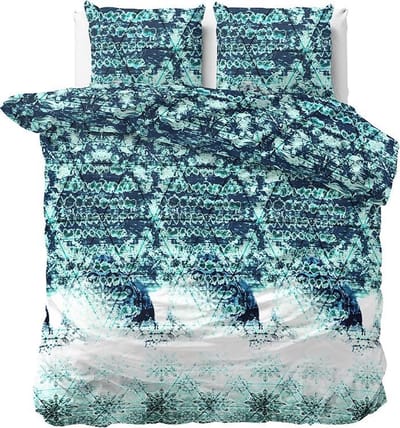 Sleeptime Mara - Dekbedovertrekset - Lits-Jumeaux - 240x200/220 + 2 kussenslopen 60x70 - Turquoise