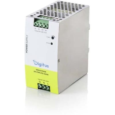 DIGITUS Industrial - power supply - 48 V metal case - 240 watt Voeding - 240 Watt - ATX - 80 Plus