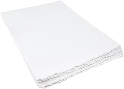 A4 Katoen Papier voor Aquarel en Tekenen - 350gsm Handgemaakt 20 Vel