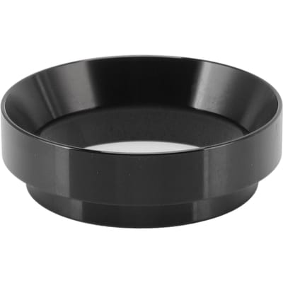 58mm Koffie Doseertrechter Italiaanse Magnetische Aluminiumlegering Koffiepoeder Doseerring voor Café zwart