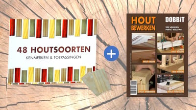 Dobbit - Tijdschrift - Hout - Pakket - Boek
