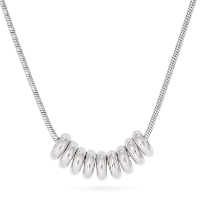 Marama - Ring Ketting Zilver - Tijdloos design - Waterproof