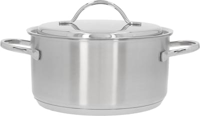 Demeyere Resto 3 RVS Kookpan – Kookpan inductie – 20 cm – 3L Inhoud - Deksel Inbegrepen