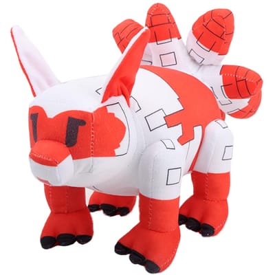 28 cm Cultivez un jardin Peluche Kitsune Corrompu Peluches Jeu Périphérique Figurine Poupées Renard Cadeaux d'Anniversaire pour Fans Jouets pour Enfants Décoration de Chambre 28cm