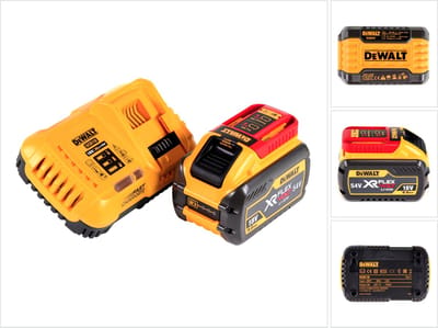 DeWalt DCB 118 X1 FlexVolt 54 V / 18 V starterset + 1x DCB 547 accu 9,0 Ah