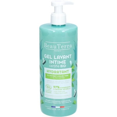 BeauTerra Gecertificeerde Biologische Intieme Reinigingsgel - Hydraterend 500 Gel