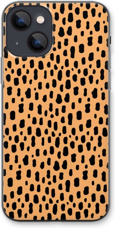 Case Company® - Hoesje geschikt voor iPhone 13 hoesje - Panter - Soft Cover Telefoonhoesje - Bescherming aan alle Kanten en Schermrand