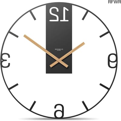 Wandklok Industrieel - Moderne Wandklok - Analoog uurwerk - Klassiek