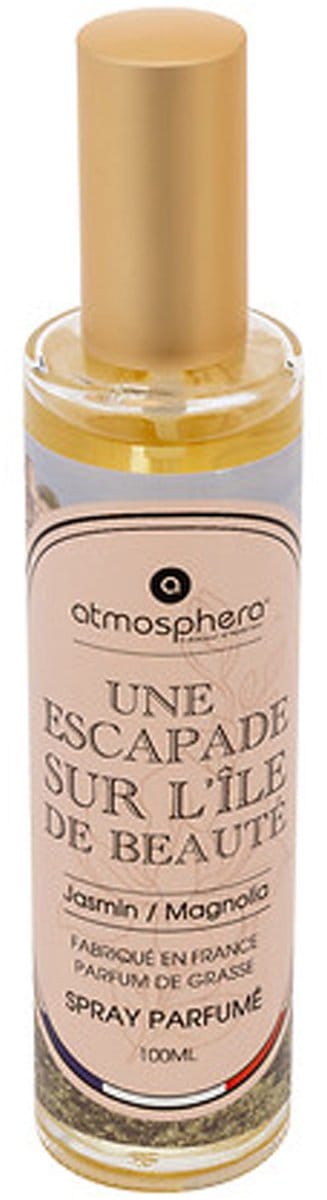 Atmosphera Interieurspray - jasmijn en magnolia - 100 ml - roomspray - parfum