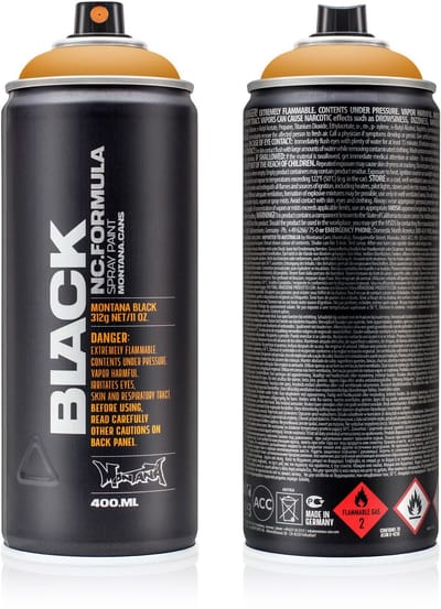 Montana BLACK 1050 Topaz spuitbus 400ml