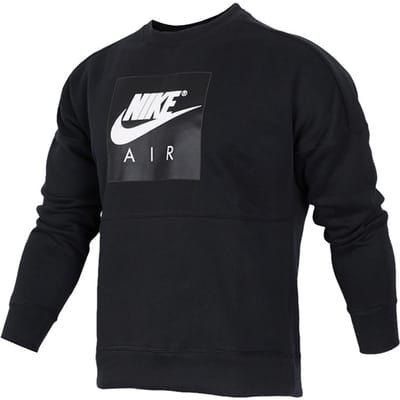 Nike Air Col Rond Pull Sportif Manches Longues Sweat-shirt Homme sweatshirt 886051-010 XL black