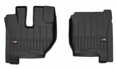 Frogum 3D Rubberen Vloermatten Set – Geschikt voor VOLVO FH 2009-2014 – TPE Premium Kwaliteit – Extra Hoge Rand 6 cm – Geurloos – Zwart