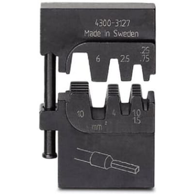 Phoenix Contact CRIMPFOX-M 10/DIE 1212080 Krimpprofiel Adereindhulzen 0.25 tot 10 mm² Geschikt voor merk Phoenix Contact 469547