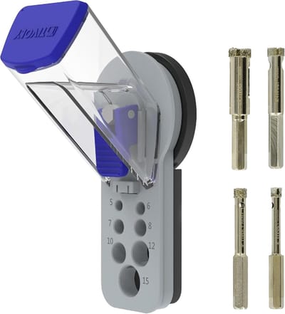 Boor Set - Diamant Boren - Tegels Boren - Met Watergeleider - 5 Delig