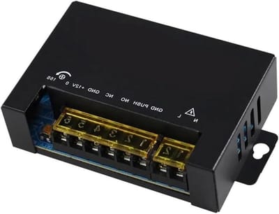 Elektrisch Deurslot - Toegangscontrole - Kasten Beveiligen - Metaal Robuust - 118x70mm - Zilver