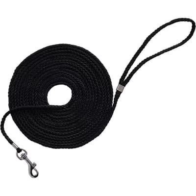 Nobby Rund sporline Sort 15 m