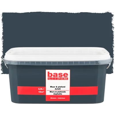 Baseline Muur & Plafond Muurverf - Mat - Asfalt - 2,5l