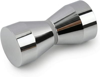Ronde Deurknop van Aluminium Legering voor Douchedeuren, Keuken en Badkamer - 30mm Glas Deurhandgreep