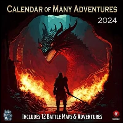 Calendar of Many Adventures 2024 - Accessoires