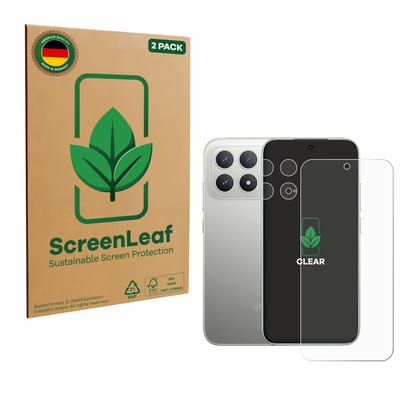 2 Stuks Screenprotector voor Xiaomi Poco F8 Pro 5G (Voor+Camera) - Hoogwaardige Beschermfolie transparant
