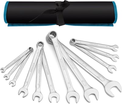 Spanner Set 12-delig - Combinatiegereedschap met Koffer