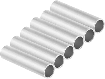 Dailygoods- Aluminium Buis 10mm Binnen/12mm Buiten - 10 Stuks - Lichtgewicht - Schokbestendig - Robuuste Ondersteuning - Voor Robotica - Steunbuis