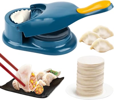 MTTProducts - Ravioli Maker - Dumpling Maker - 2-in-1 functie - Handmatig - Pelmeni Maker - Ideaal voor thuis - Compact en lichtgewicht