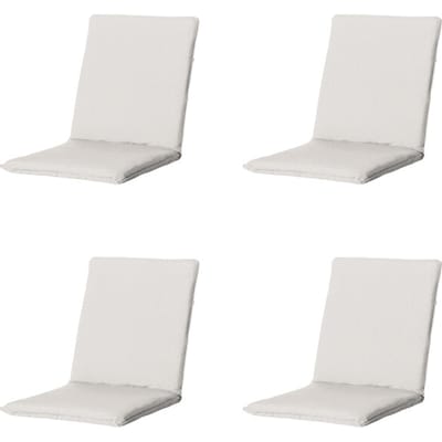 Madison - Stapelstoelkussen Napels sand - Ca. 97x49 cm - Set van 4