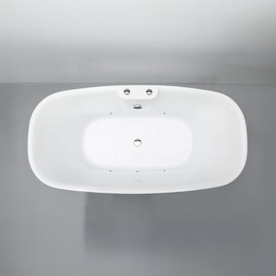 SPALINA - Whirlpool bad - Tao Bulle, 170 x80 x65 cm, Wit