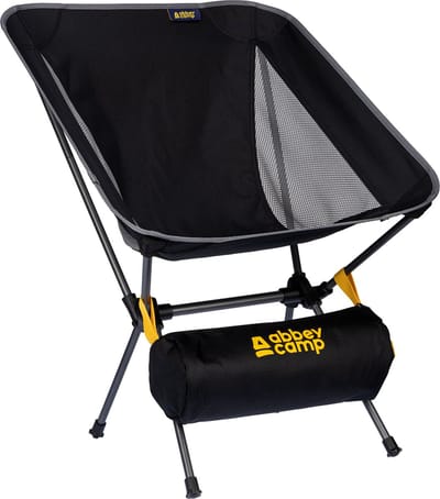 Abbey Camp Compacte Campingstoel - lichtgewicht vouwstoel - 56 x 56 x 71,5 cm