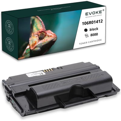 Evoke compatibele toner voor Xerox 106R01412 3300 XL Zwart 8000 pagina's Phaser 3300Mfp 3300 Mfp V X