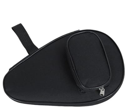 Tafeltennis Racket Tas - Pingpong Paddle Cover - Sportuitrusting Opslag - Waterdicht Stof Materiaal - 30 x 19 cm - Zwart