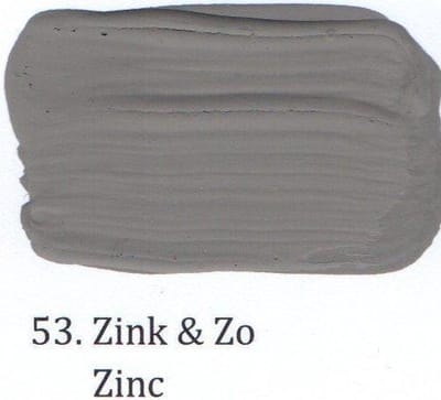 Matte muurverf 2,5 ltr 53- Zink & Zo