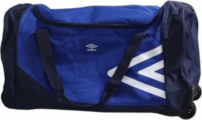Umbro Reistas met Wielen 79 liter Trolley Sporttas 66 x 32,5 x 37 cm Blauw Polyester met Telescopische Handgreep