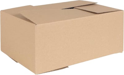 Vouwdoos Opbergdoos - Kartonnen Box - Thuis Organiseren - Ruimtebesparend Ontwerp - 35x24x15 cm - Bruin