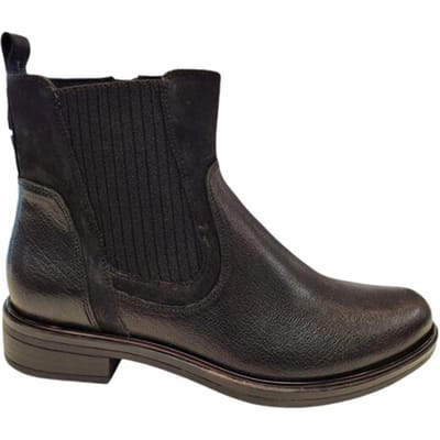 Caprice 9-9-25324-43 019 Black Combi Dames Enkellaarzen - Zwart - 37.5