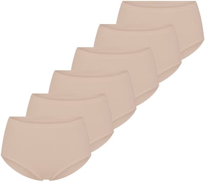 sloggi Dames high waist panty 6 pack GO Daily Cotton