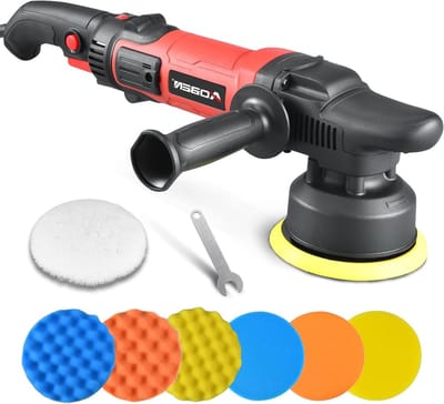Polijstmachine - Buffer Polijstmachine - Auto Detailen - Lange Baan Willekeurig - 5 Inch